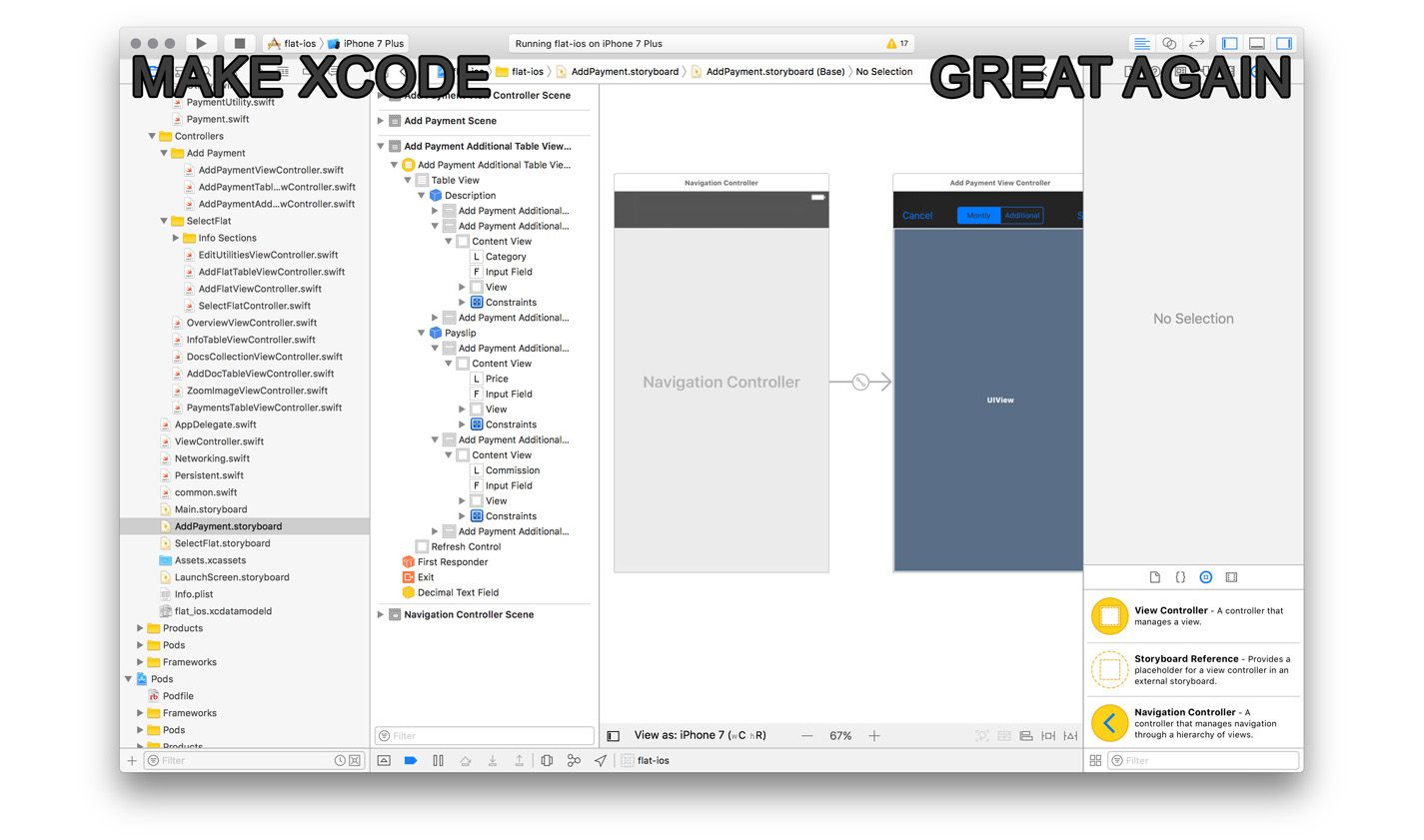 Sunday is another good day to fix the Xcode